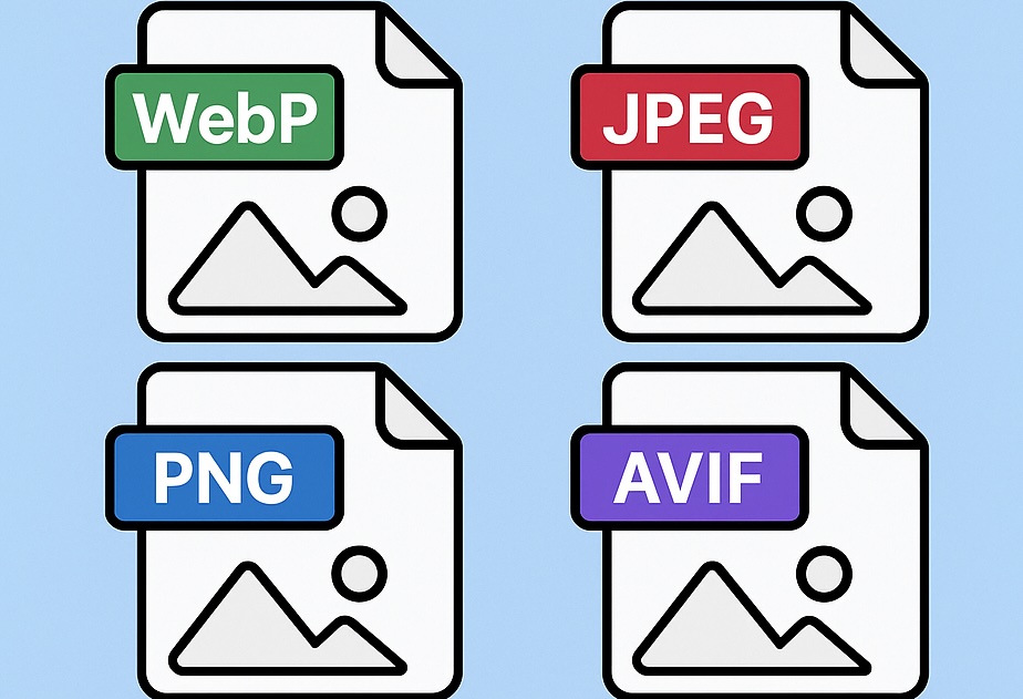 Який формат зображення краще для веб-сайту: WebP, JPEG, PNG чи AVIF?